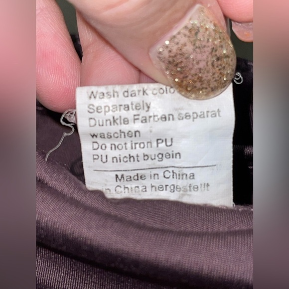 MAADE Maternity Purplish Grey Leggings Size: Large - Picture 4 of 5